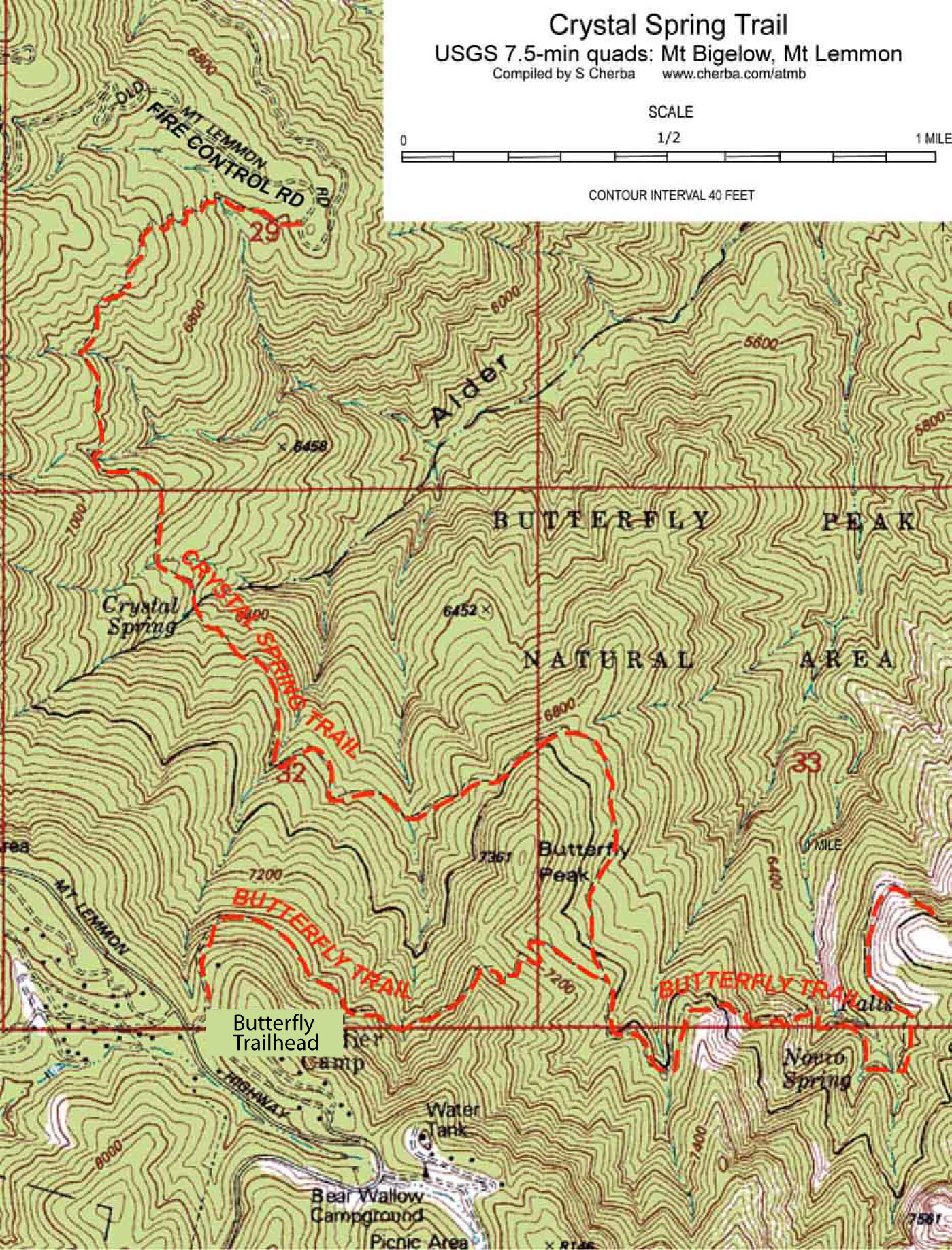 Arizona Trail Map